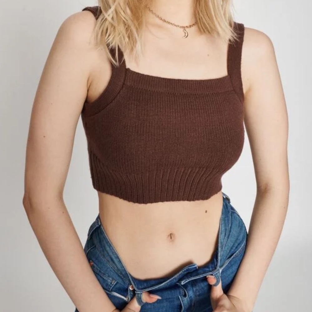 Luxe Tank Garage Shopping bag brown | Garage Clothing